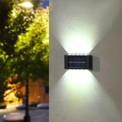 2 Pack LED Solar Lights Outdoor Waterproof